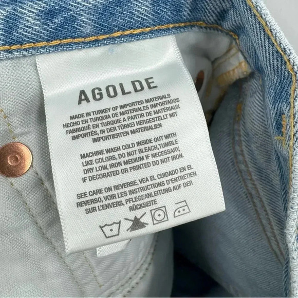 NEW AGOLDE PARKER VINTAGE CUT OFF SHORT
IN SWAPMEET B754 - Picture 7 of 9